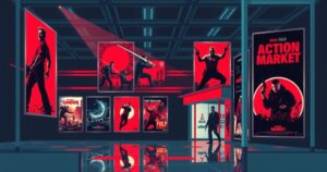 Dynamic action-themed film slate showcasing diverse genres from Thailand's M Studio at the Shanghai market.